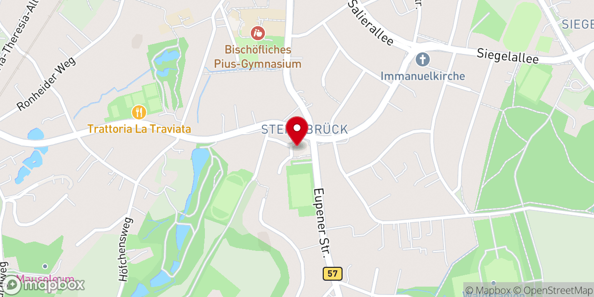 Map showing location of St. Gregorius