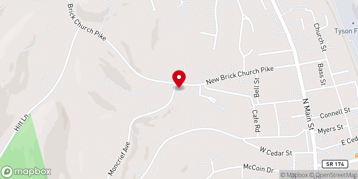 Map showing location of St Theodore Coptic Orthodox Church