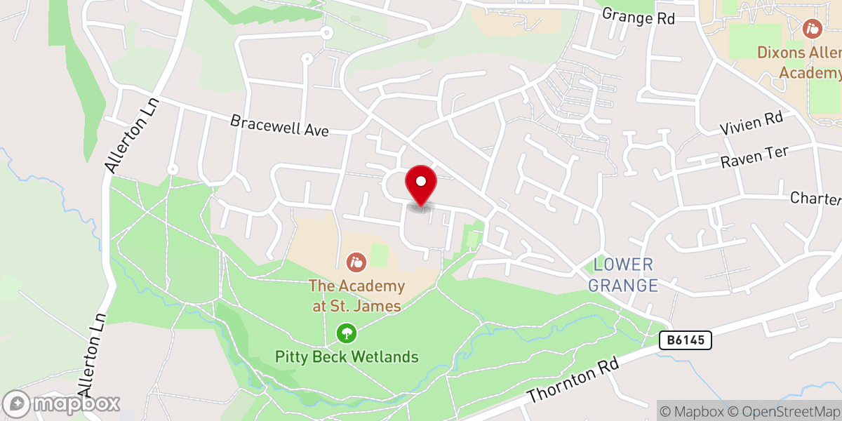 Map showing location of Hall of St Francis of Assisi