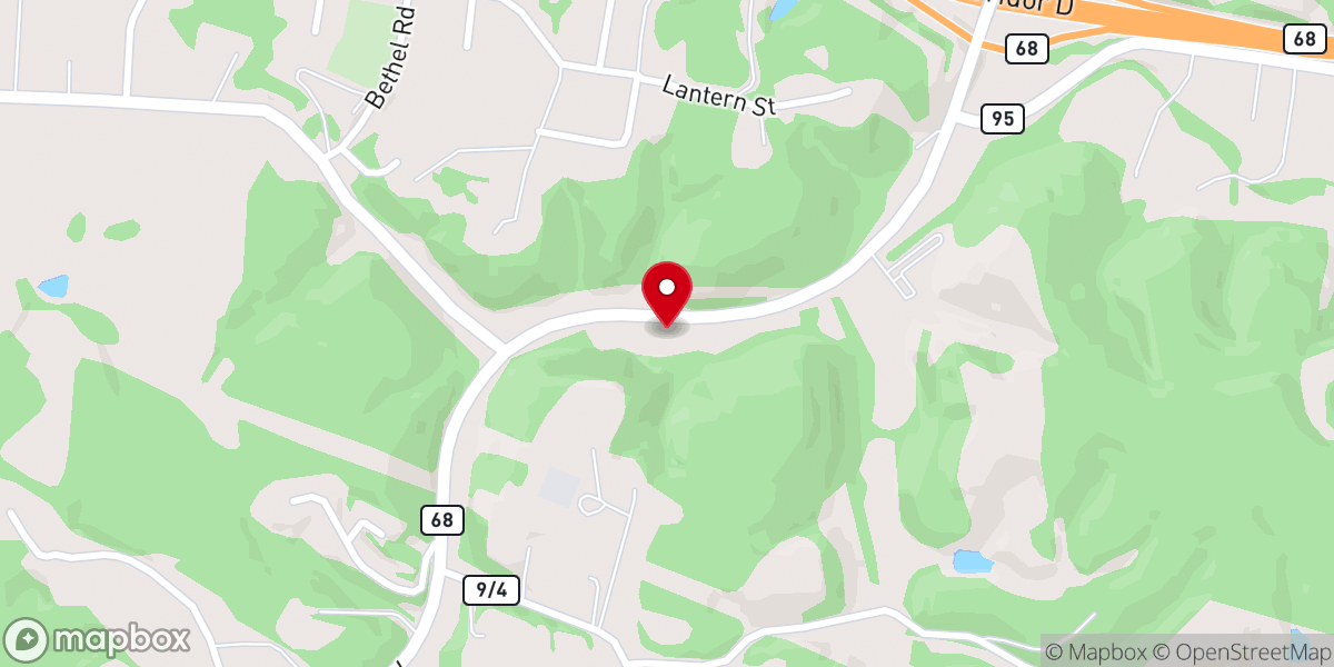 Map showing location of Christ Mission Baptist Church