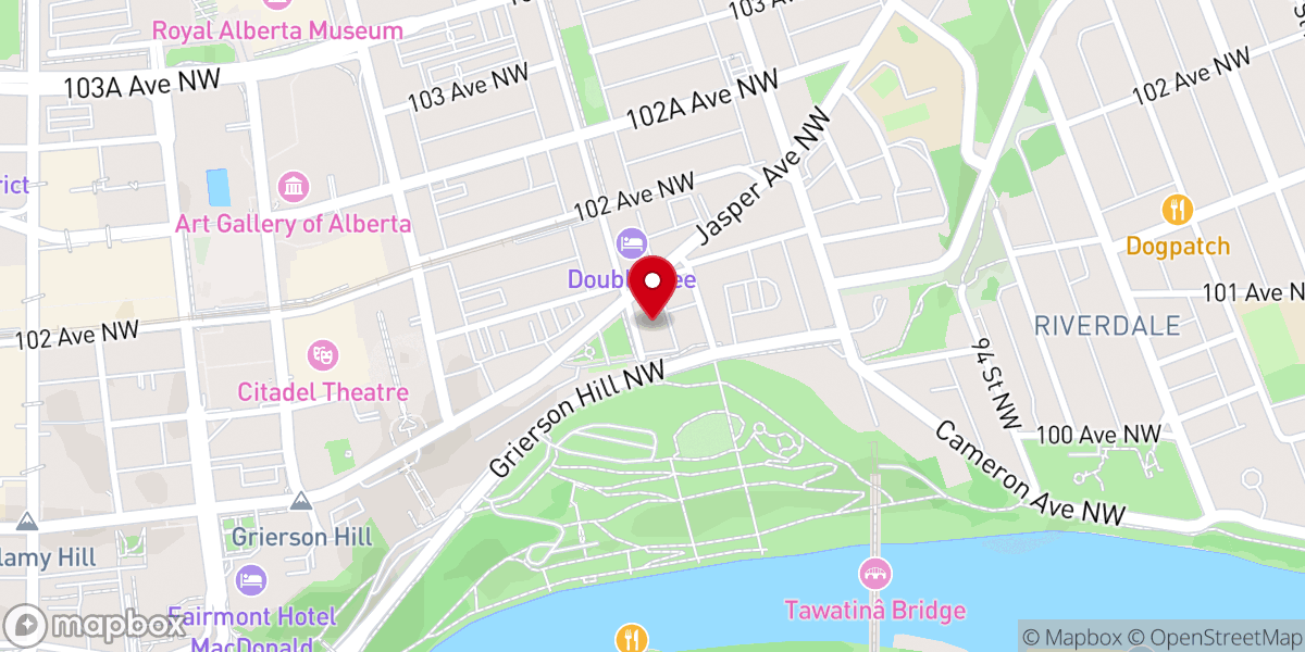 Map showing location of Russian Orthodox Cathedral of St. Barbara