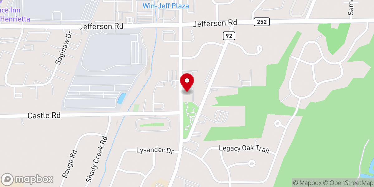 Map showing location of In Christ New Hope Ministry, Inc.