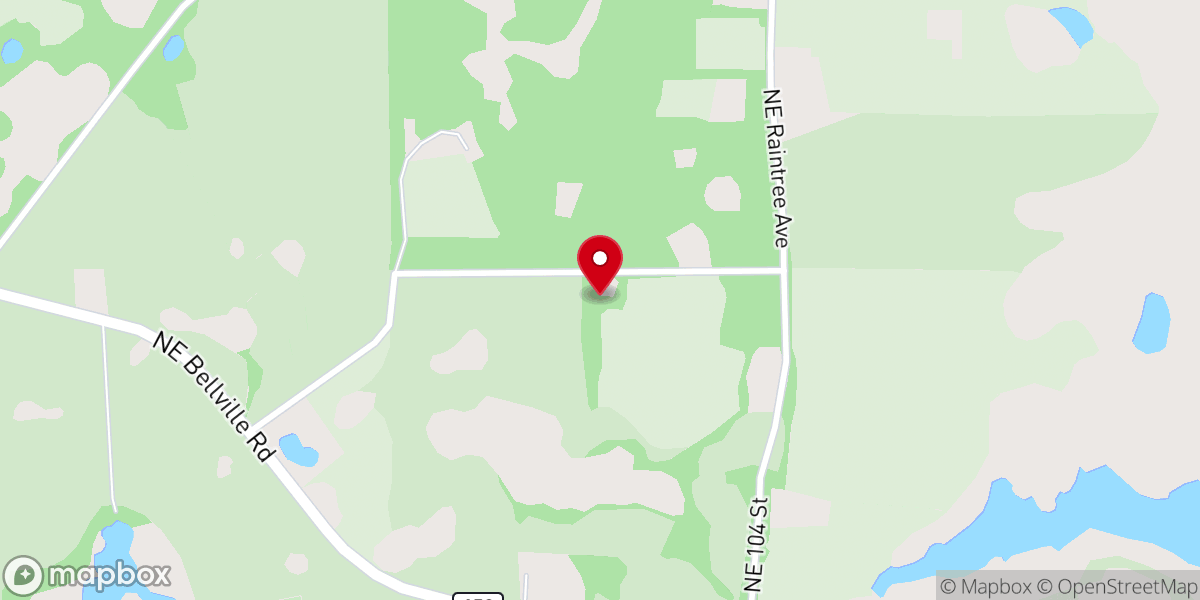 Map showing location of New Mount Moriah Church