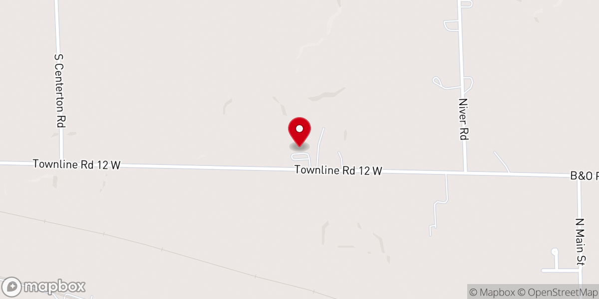 Map showing location of Willard Church of the Nazarene