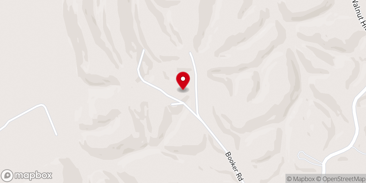 Map showing location of Taylor Christian Camp