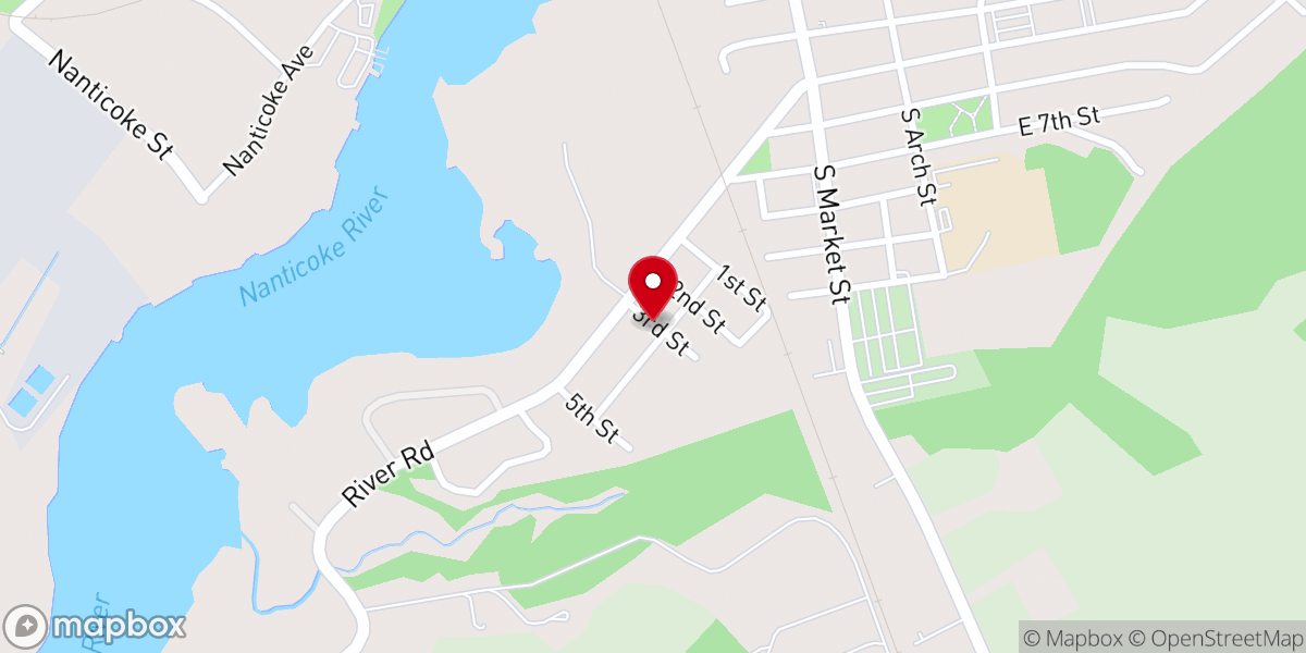 Map showing location of Mission Gospel Family of God