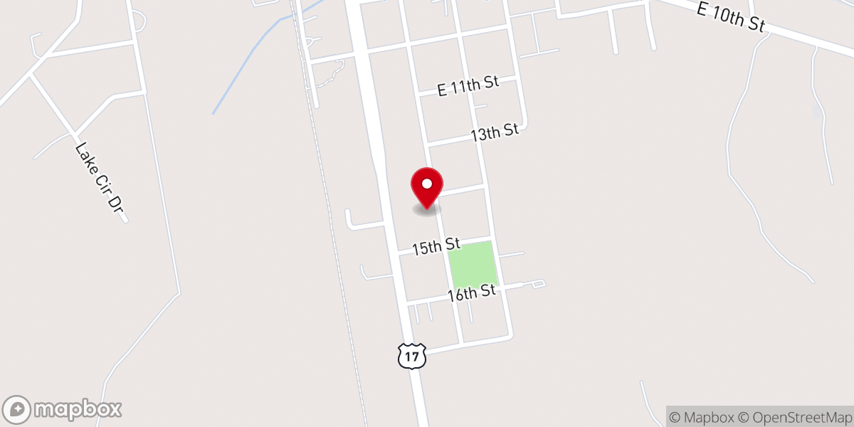 Map showing location of Camden Avenue Church of God