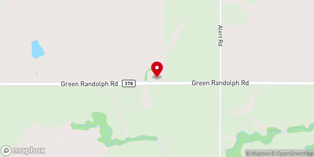 Map showing location of Alert Covenant Church