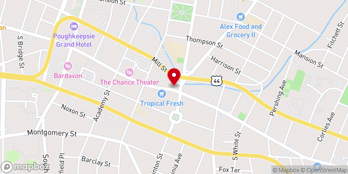Map showing location of Open Arms Christian Ministries International