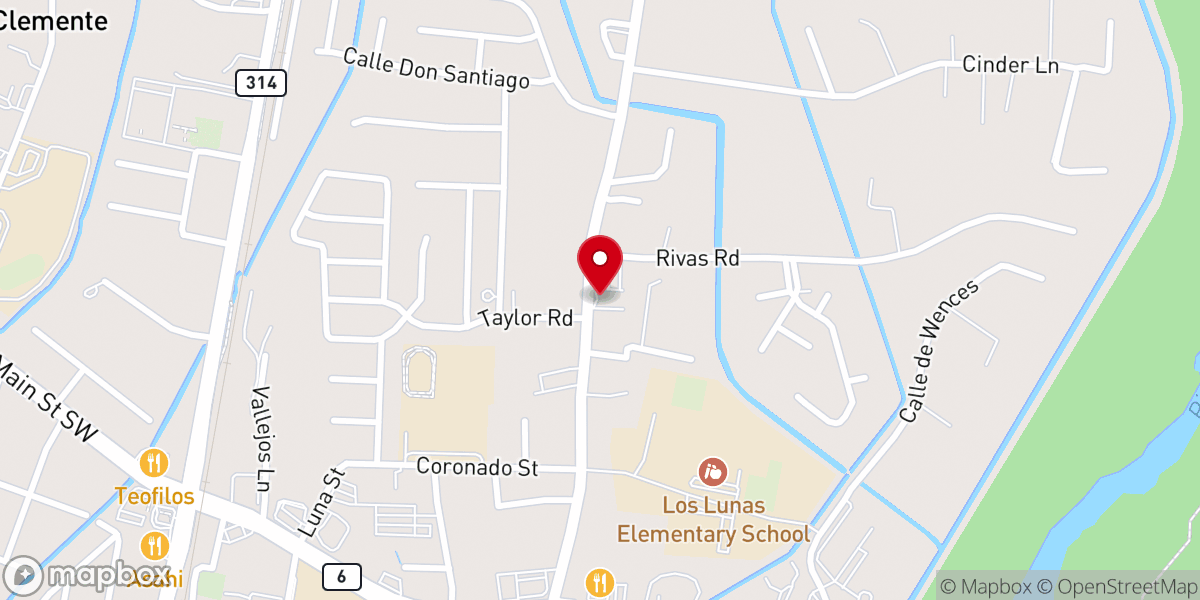 Map showing location of Christian Fellowship