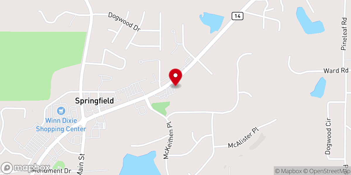 Map showing location of Living Word Church Millbrook