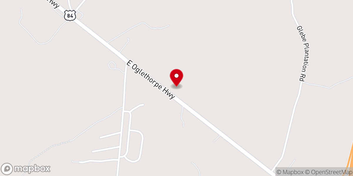 Map showing location of Community Missionary Baptist Church
