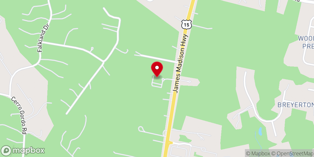 Map showing location of Grace Church of Gainesville