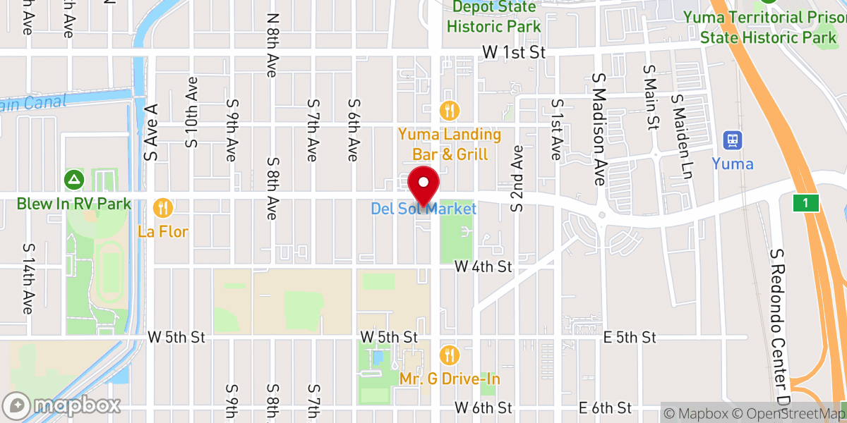 Map showing location of Grace Bible Fellowship