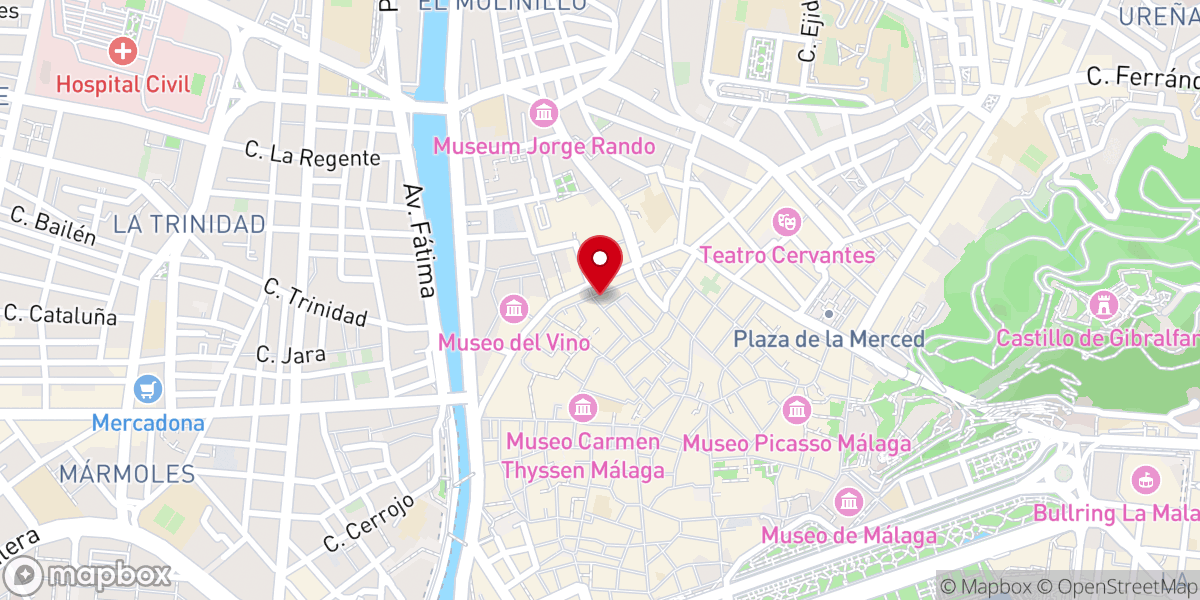 Map showing location of Iglesia de San Julián
