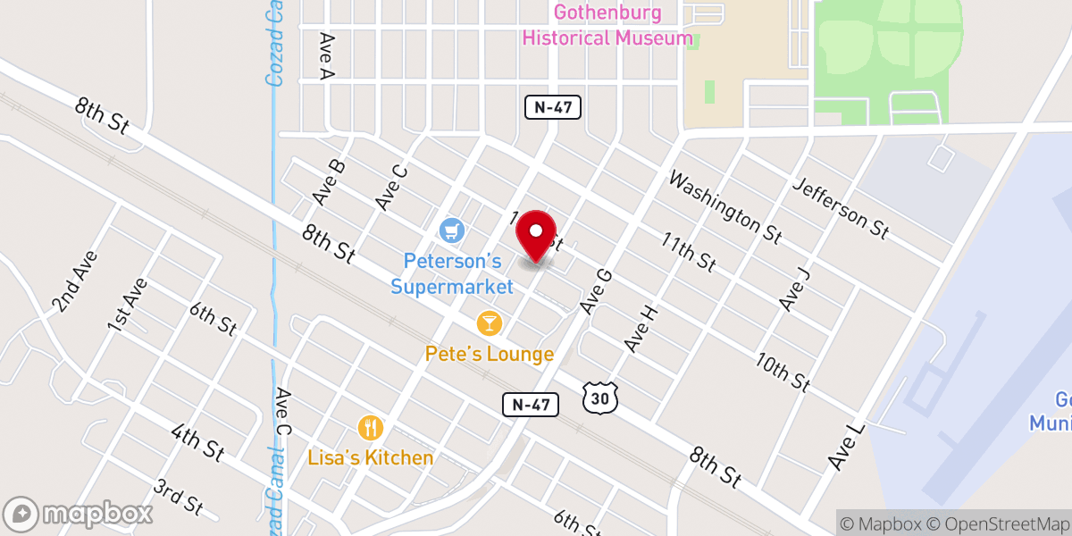 Map showing location of Ritola Nels