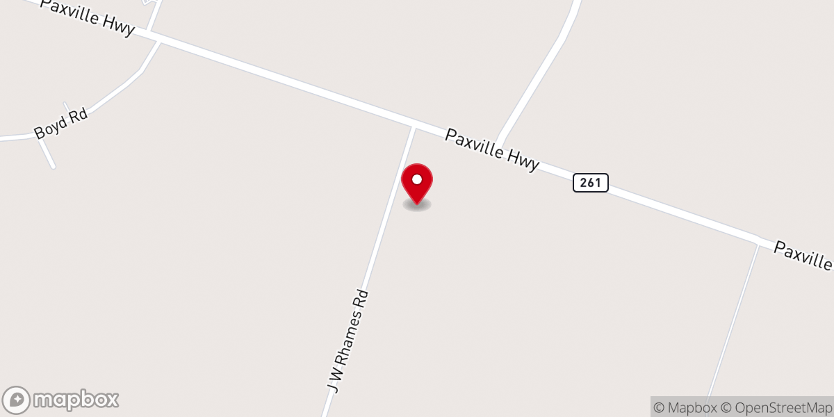 Map showing location of New Start Community Church