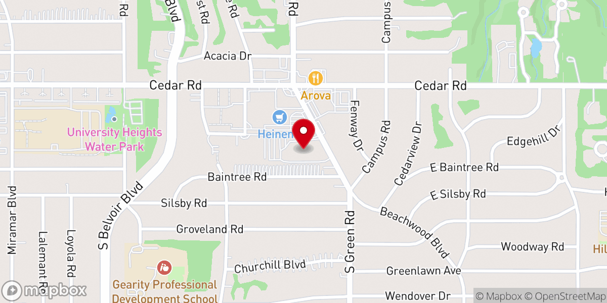 Map showing location of Jewish Heritage Foundation