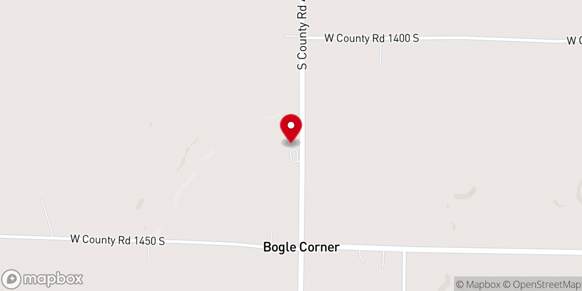 Map showing location of Wilson General Baptist Church