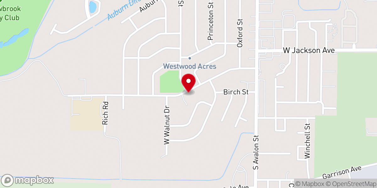 Map showing location of I'm A Part Missionary Baptist Church