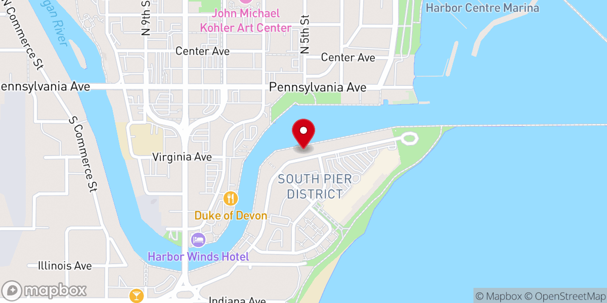 Map showing location of Bible for a Soul Corporation