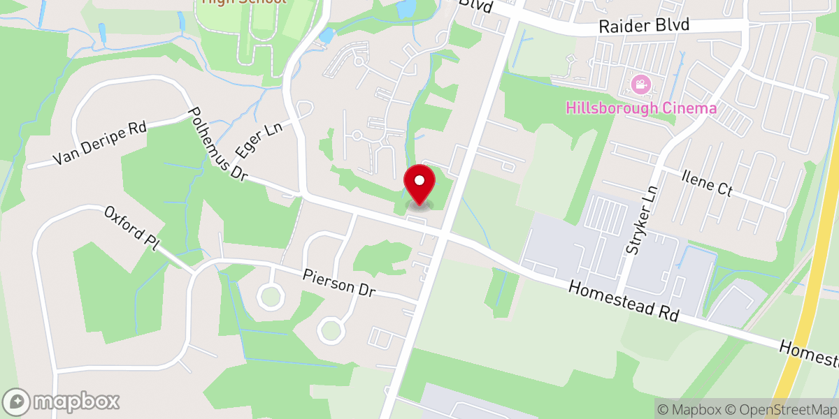 Map showing location of Taiwanese American Fellowship Presbyterian Church