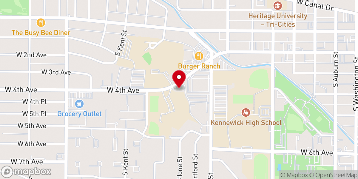 Map showing location of St Joseph Parish Annex