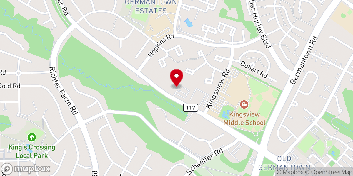 Map showing location of Messiah Lutheran Preschool