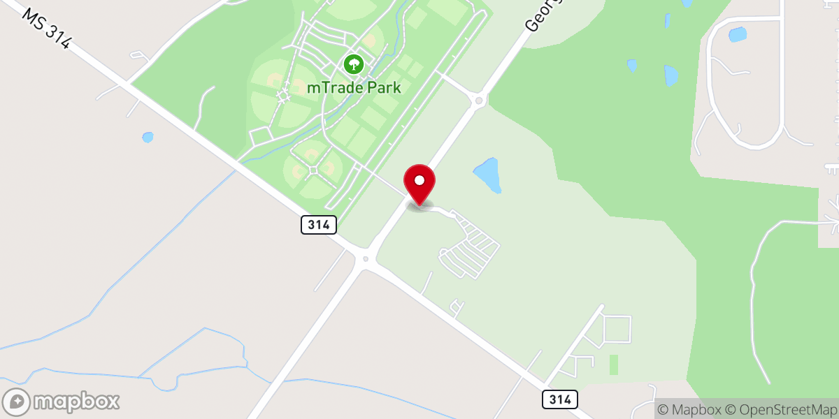 Map showing location of Preston Church
