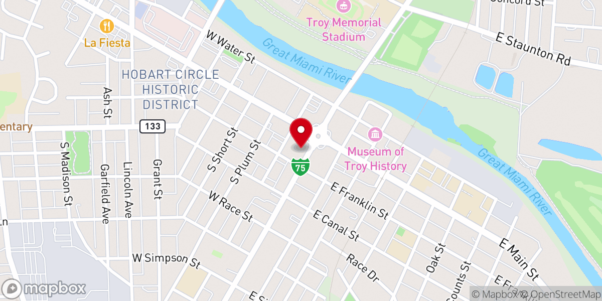 Map showing location of Crafted & Cured