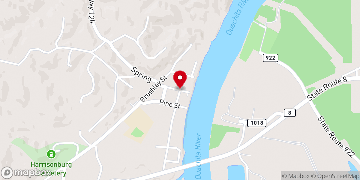 Map showing location of La Salle Community Action Association Inc