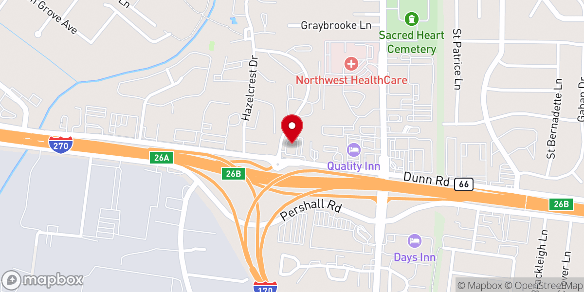 Map showing location of Spirit & Truth Church