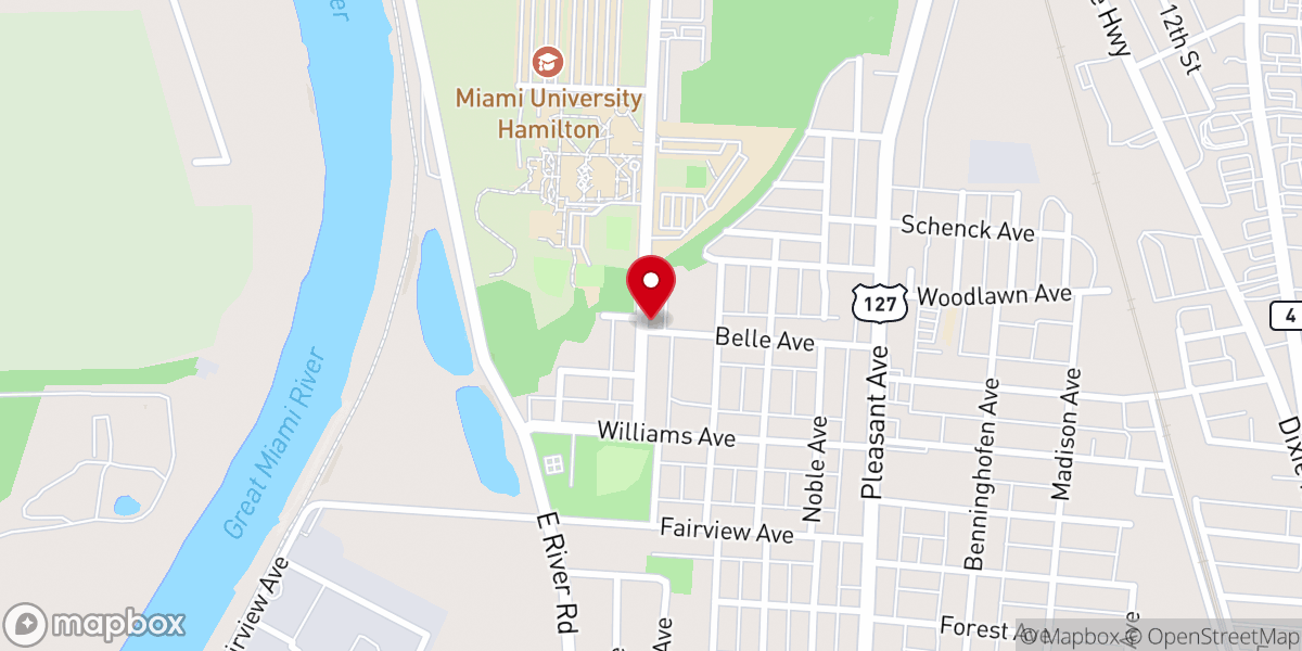 Map showing location of Morning Star Christian Fellowship