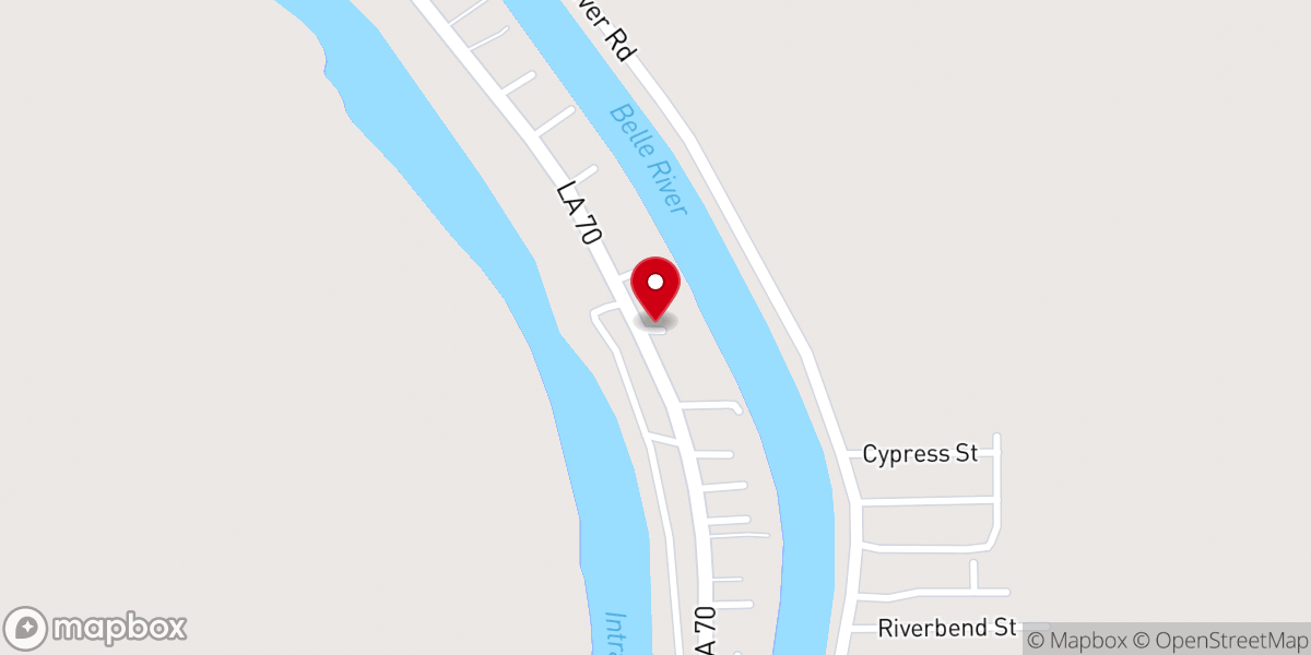 Map showing location of Church of God Prophecy