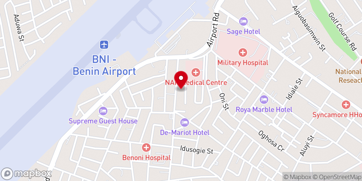 Map showing location of Spirit & Life Family Bible Church