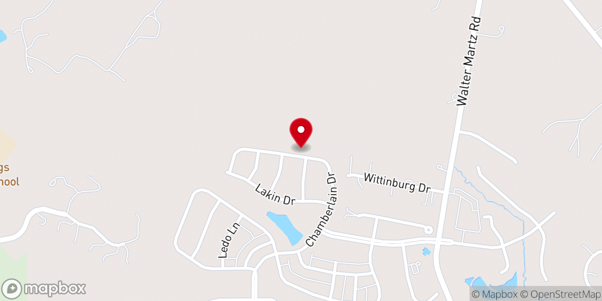 Map showing location of Flame