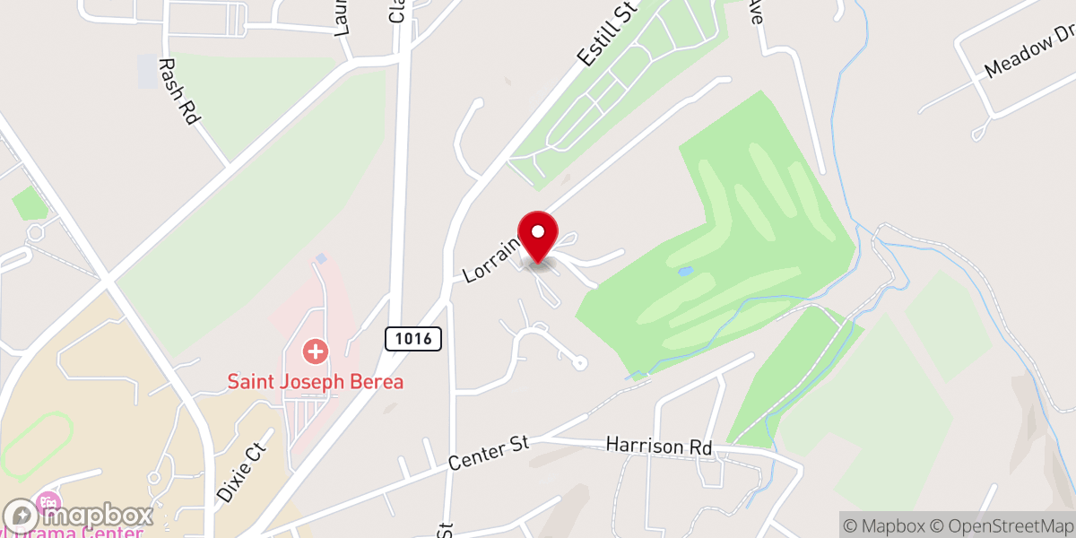 Map showing location of Churchill's