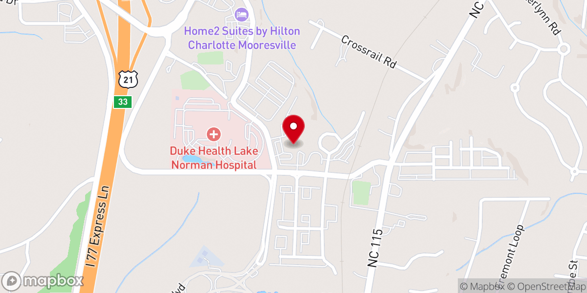 Map showing location of St. Patrick's Preschool