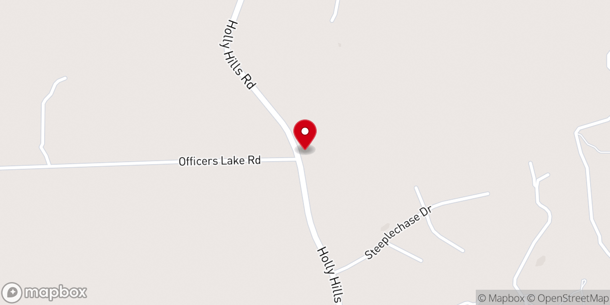 Map showing location of Midway Church