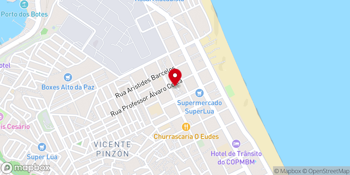Map showing location of Igreja Matriz de Nossa Senhora Aparecida