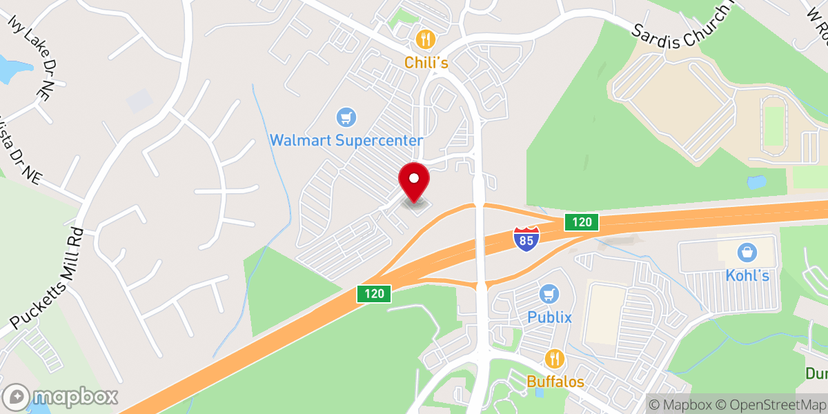 Map showing location of European Farmer's Market