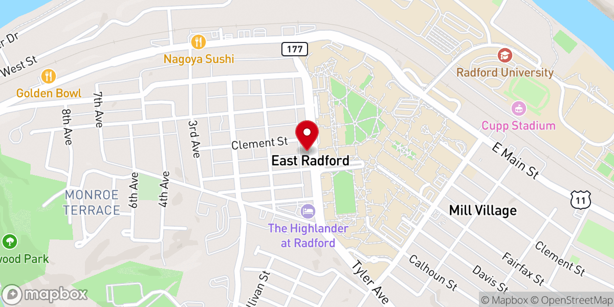 Map showing location of Community Table - Unity Christian Church Disciples of Christ - Food Distribution Center