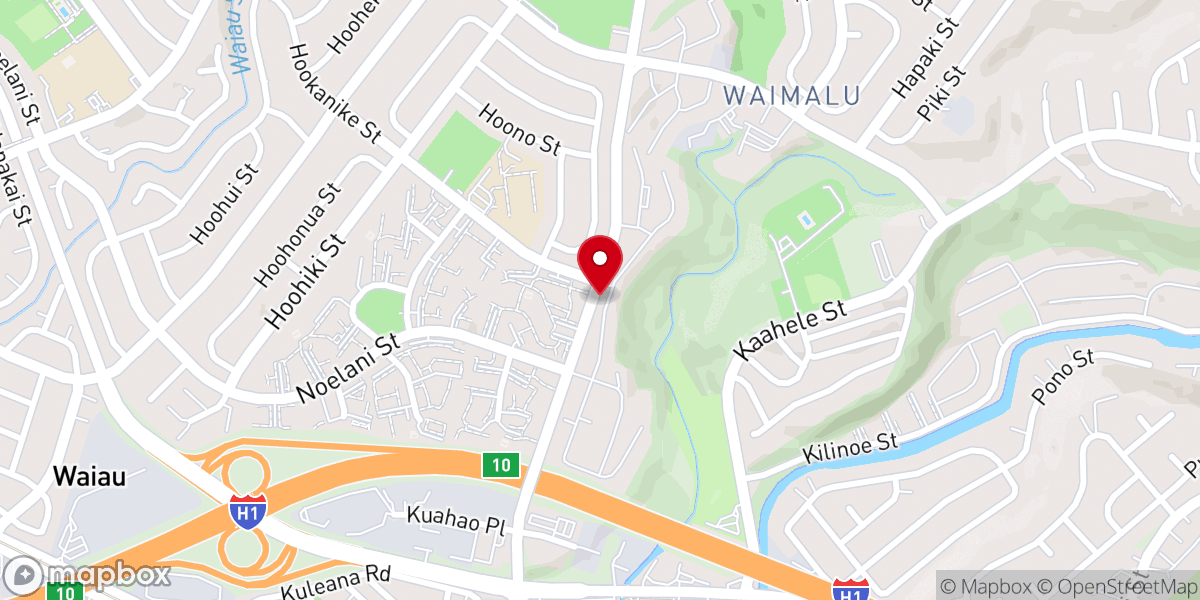 Map showing location of Hawaii Wedding Officiant / Minister