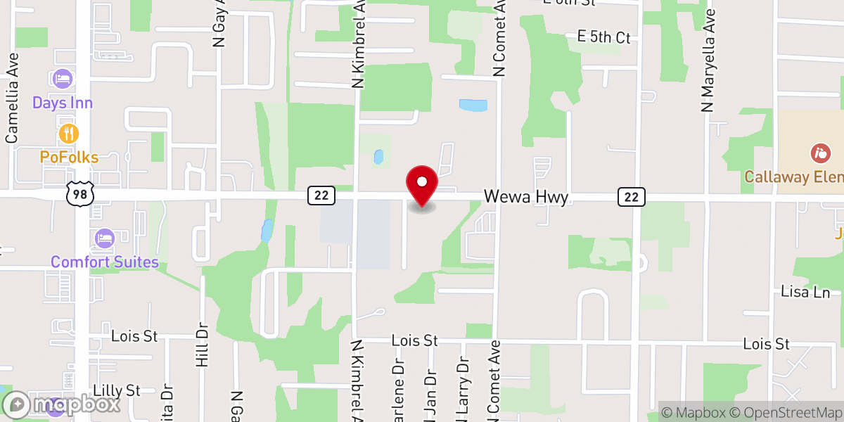 Map showing location of All Nations Church Panama City