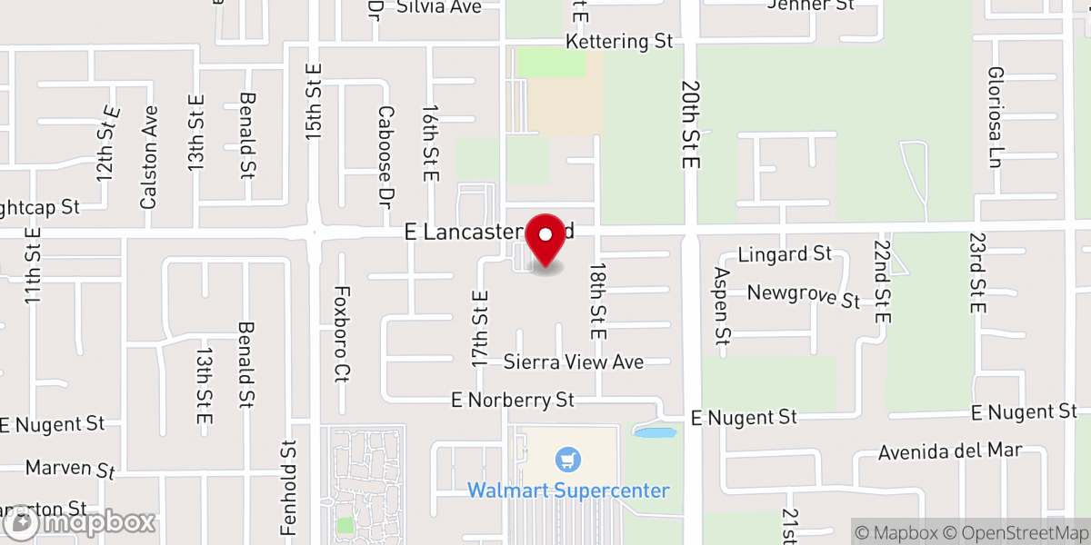 Map showing location of Agape Community Church