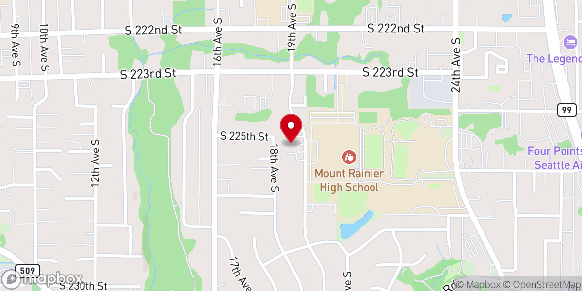 Map showing location of Living Truth United Pentecostal Church