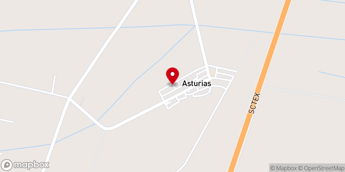 Map showing location of ASTURIAS FIRST BAPTIST CHURCH