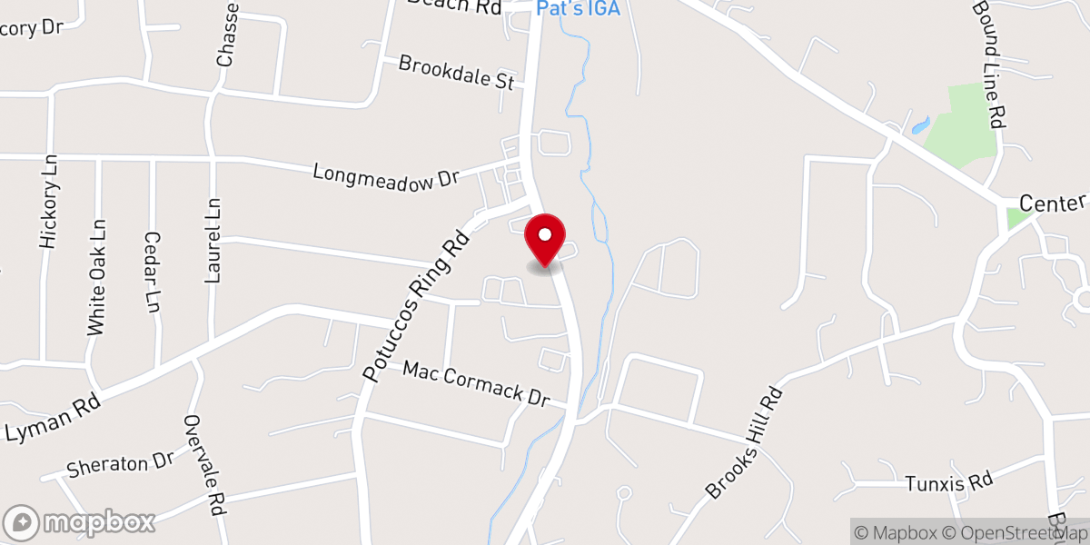 Map showing location of Temple Of Praise