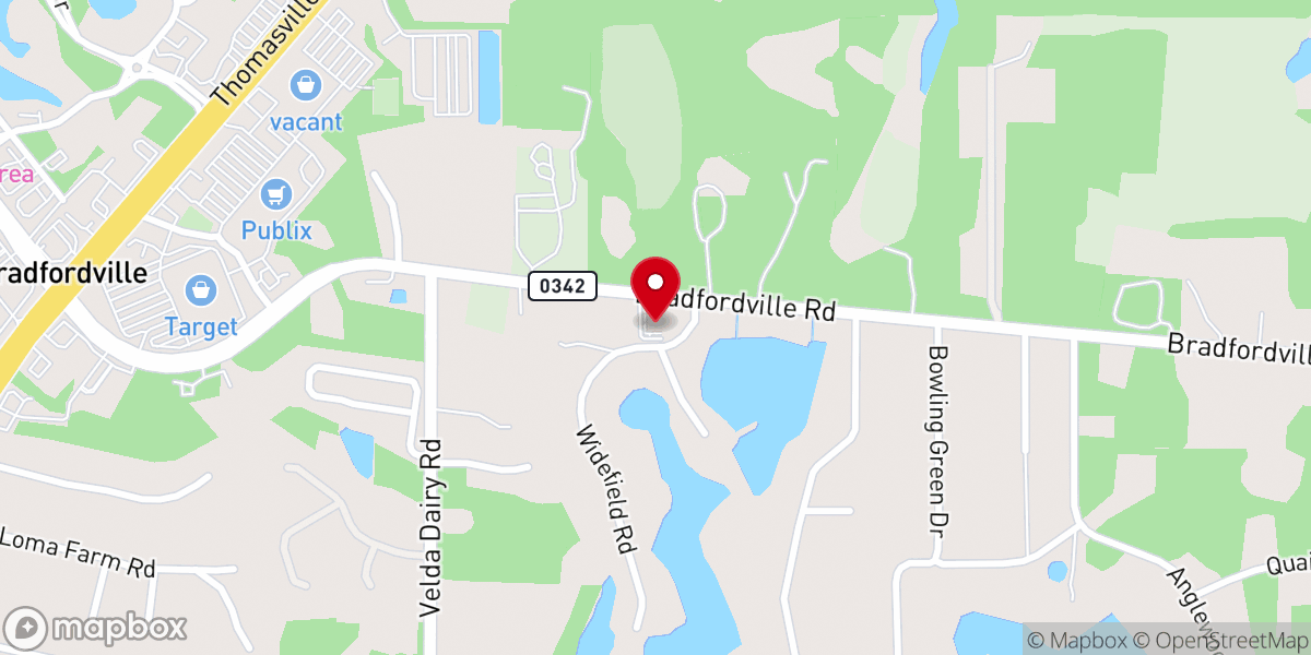 Map showing location of Orthodox Christian Campus Ministries