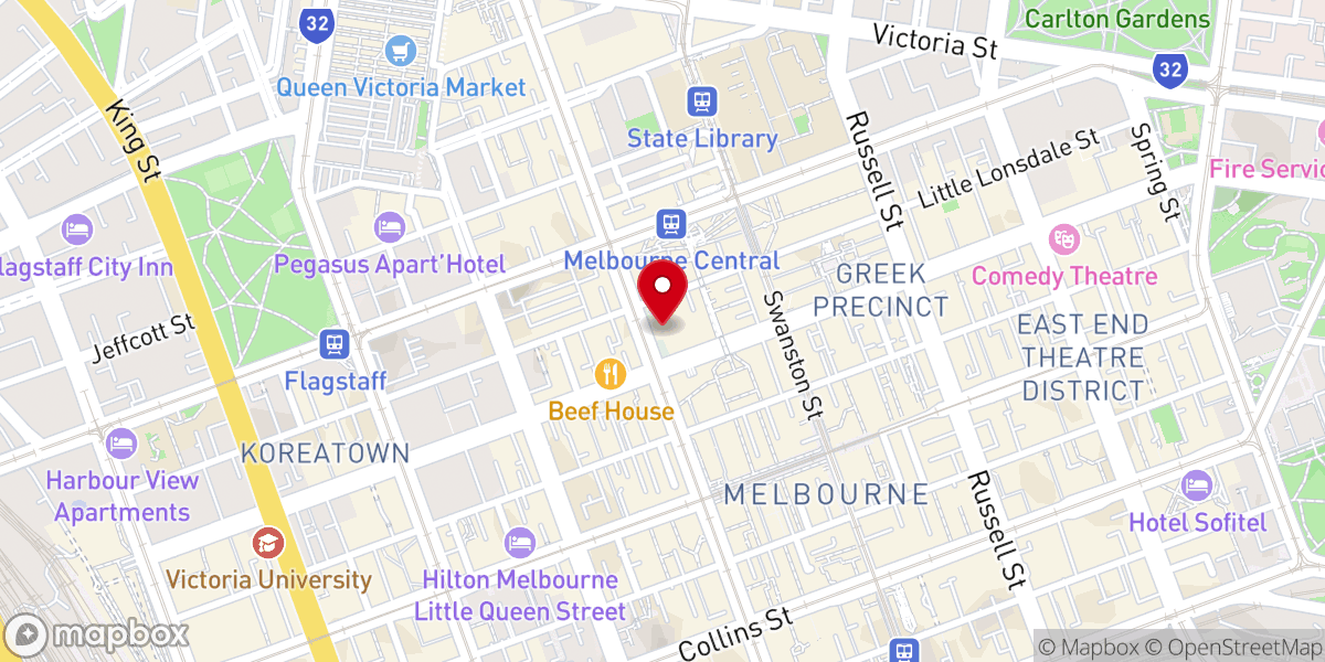 Map showing location of St Francis’ Church